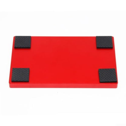 Magnetic Parts Tray Aluminum Alloy Dish for Screws Nuts Bolts - Strong Hold Small Hardware Organizer for RC Car Repair 4.25 Inch(Red) - size: Red