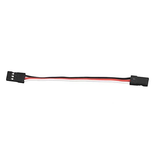 Servo Extension Cable 3 Pin Brass Core High Conductivity Flexible Durable Wire for RC Cars Drones Helicopters Aircraft 10PCS Set (100mm Female to Female) - size: 100mm female to female