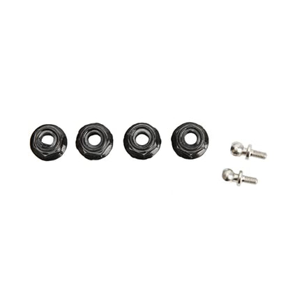RC Car Axles, Rustproof 2 Pcs 45° Steering Angle Front Rear Portal Axle Assembly Sturdy for Traxxas 1/10 RC Crawler Car