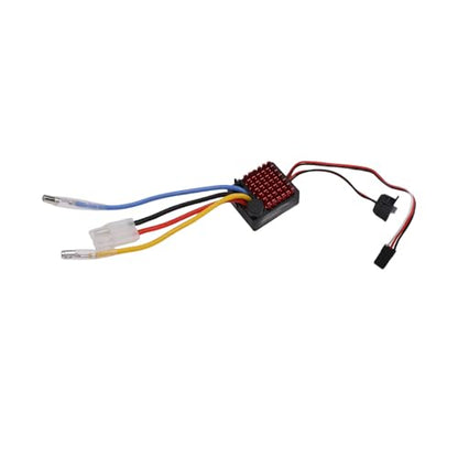 Matybobe Brushed Electronic Speed Controller 60A Water Proof ESC RC Car Boat 3A BEC Output Compatible with 540 550 750 Motors