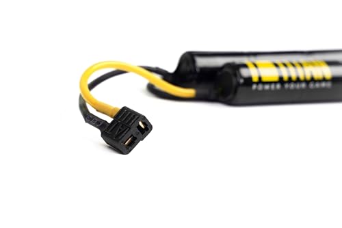 Titan Batteries Nimh Airsoft Battery Compatible with AEG Airsoft Gun - 9.6V, 1700 mAh Nunchuck