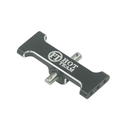 Titanium LCG Chassis Frame Kit with Brass Skid Plate, Steel Driveshaft, Aluminum Links for Axial SCX24 1/24 RC Crawler