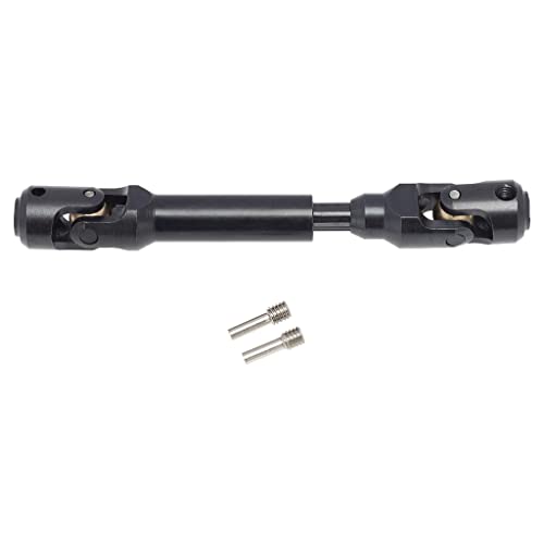 Universal Drive Shaft Transmission Shaft Metal Drive Shaft CVD Axle Set Lightweight Metal CNC Machined Suitable for RC Model Car Truck, 86-115mm - color: 86-115mm