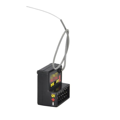 FH5 4 Channel Surface Receiver with Antenna DSK-493L, Super Response, SSL Telemetry, for M17 MT-5 MT-R Transmitter 1/10 1/12 RC Car Model Part