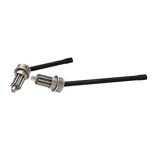 1Pair Vgoohobby Steel Front CVD Axle Shaft Portal Drive Input Gear Compatible with Traxxas TRX-4 1/10 RC Crawler Car