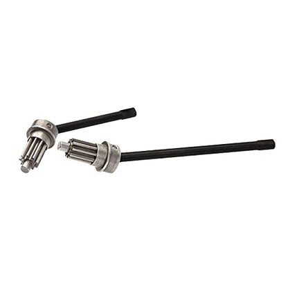 1Pair Vgoohobby Steel Front CVD Axle Shaft Portal Drive Input Gear Compatible with Traxxas TRX-4 1/10 RC Crawler Car