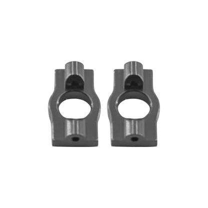Caster Blocks C Hubs Metal Aluminum for Lo-si Micro b Upgrades Parts 1/24 Accessories RC car 2WD Buggy RTR LOS00007 Replacement(Titanium) - color: Titanium