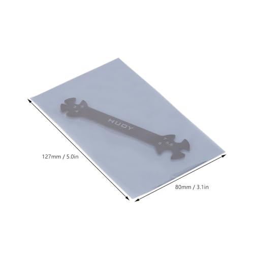 6 in 1 RC Hudy Special Tool Wrench for Mounting RC Drone Car Boat 3/4/5/5.5/7/8MM Turnbuckle and Nut(1 Piece) - color: 1 Piece