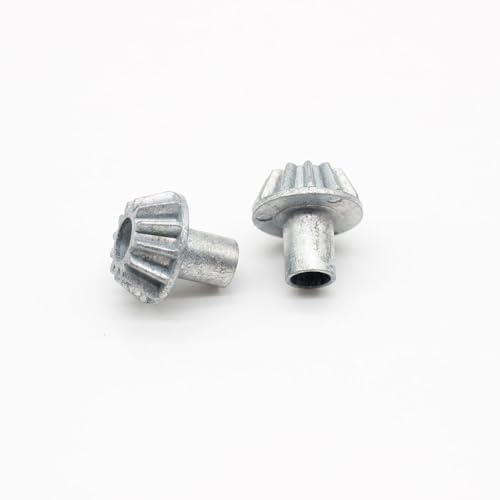 2PCS 12T Metal Bevel Gear Replacement RC Parts for WLtoys 124008 124010 1/12 4WD RC Car - color: Bevel Gear