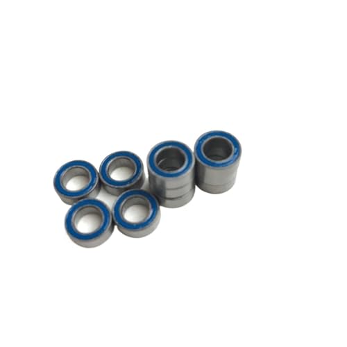 Bearing, MR104RS Bearing 4 * 10 * 4 mm 10PCS ABEC-3 Hobby Electric RC Car Truck MR104 RS 2RS Ball Bearings MR104-2RS Blue Sealed - Assortment Gasket Kit