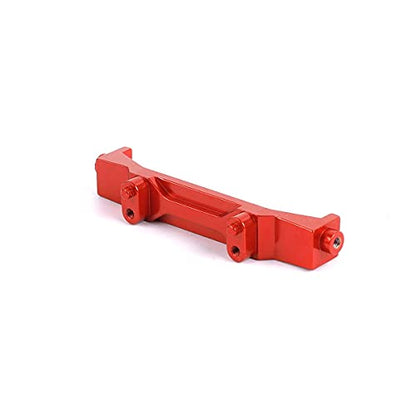 RZXYL Aluminum Alloy Battery Tray Bracket Mounts for 1/10 Axial SCX10 III AXI03007 RC Crawler Car Upgrades Parts (Red) - color: Red