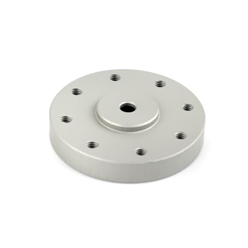 18T Metal Servo Arms Horn Aluminum Round Servo Bracket Standard Servo Disc with Screw for DS5160 DS5180 DS51150 60KG 80KG 150KG Servo (Pack of 4pcs)