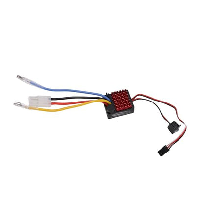 Matybobe Brushed Electronic Speed Controller 60A Water Proof ESC RC Car Boat 3A BEC Output Compatible with 540 550 750 Motors