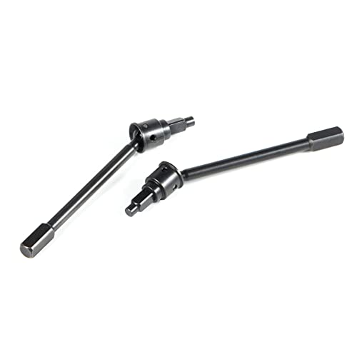 UTB18 RC Front & Rear Drive Shaft CVD Axle for Axial RC Crawler 1/18 UTB18 Capra Unlimited Trail Buggy RTR Upgrade Part (2pcs Front Drive Axles) - color: 2pcs Front Drive Axles
