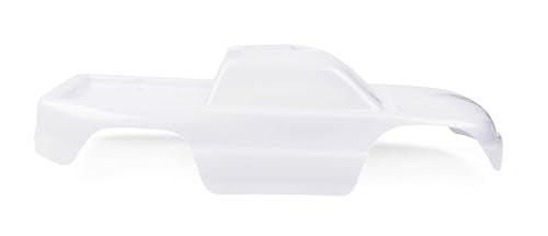 SummitLink Custom Body Compatible for 1/10 Scale RC Car or Truck (Truck not Included) (Police White) - style: Police White