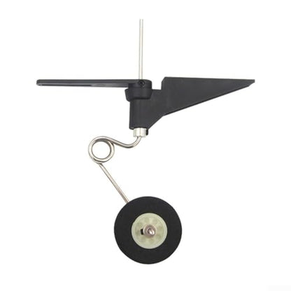 Tail Wheel Bracket Assembly for All Types of Fixed Wing RC Planes, Includes Sponge Wheels