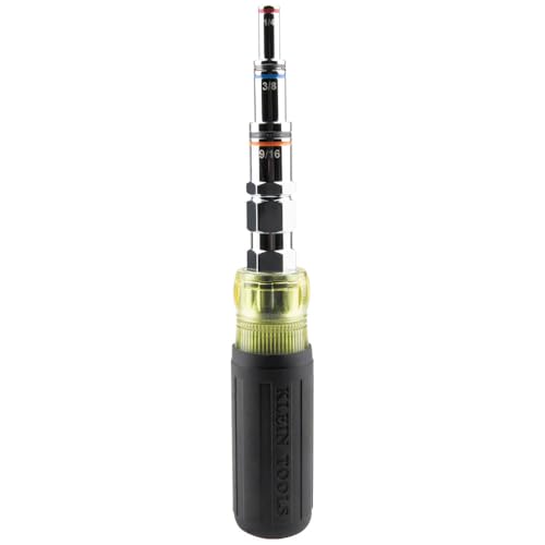 Klein Tools 80019 Tool Set, Multi-Bit Screwdriver and Nut Driver Tool Kit, 30 Different Industrial Strength Bits and Sizes, 4-Piece - style: 4-Piece Driver Kit