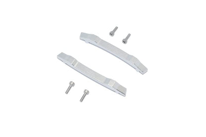 GPM 6PC Set Upgrades Aluminum Roof Skid Plate for 1/10 4WD Hoss 4X4 VXL 3S (90076-4) RC Cars (Silver)