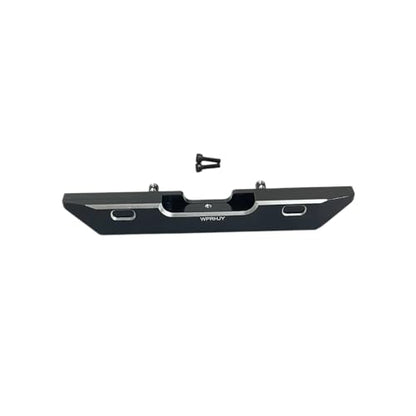 Aluminum Rear Bumper for Axial SCX24 1/24 RC Crawler Car Upgrade Parts (Black) - style: Rear Bumper
