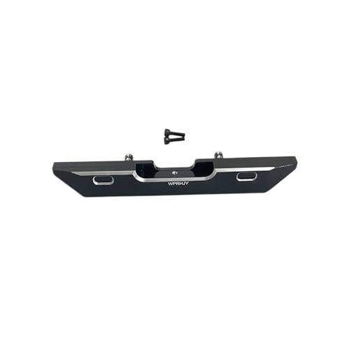 Aluminum Rear Bumper for Axial SCX24 1/24 RC Crawler Car Upgrade Parts (Black) - style: Rear Bumper