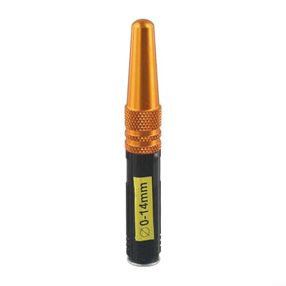 Hole Puncher Tool 014mm Reamer for RC Car Body Shell Adjustments with Non Slip Grip and Handy Size Guide for Easy Hole Sizing (A)