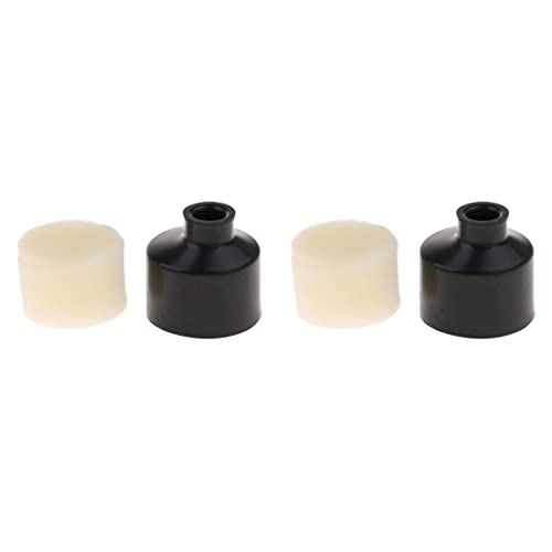 2X Air Filter & Sponge for 1/10 Nitro 15-18cc HSP RC Car Truck Buggy Replacement Parts