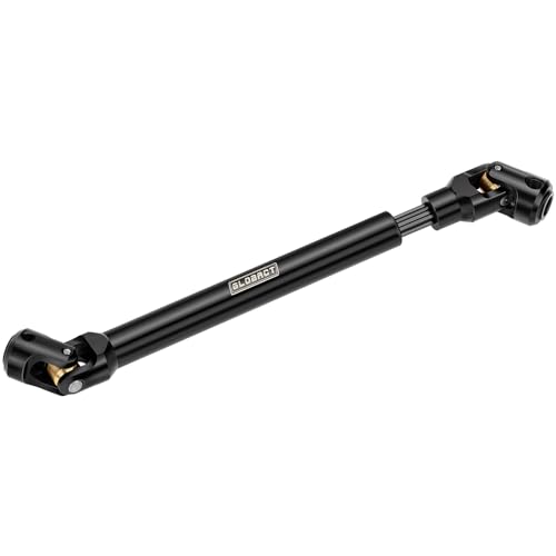 Stainless Steel Driveshaft for TRX4 SCX10 1/10 Crawler, 121-180mm | Heavy-Duty Drive Shaft,CNC Machined, Splined Engagement - size: 121-180mm