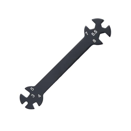 ARTIBETTER Rc Car Tie Rod Adjustment Tool Mechanic Car Accessory Flex Head Ratchet Wrench
