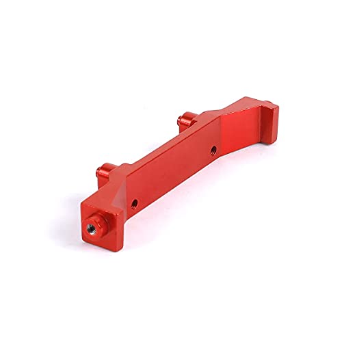 RZXYL Aluminum Alloy Battery Tray Bracket Mounts for 1/10 Axial SCX10 III AXI03007 RC Crawler Car Upgrades Parts (Red) - color: Red