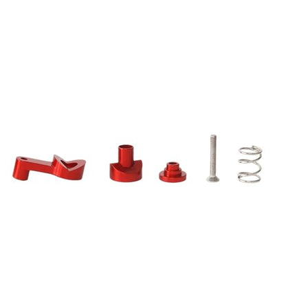 Rc Toys Accessories for MJX 14210 14209 14702B 21T Metal Servo Saver Assembly Servo Arms Set Monster Trucks RC Car Upgrade Repairs Accessories(Red) - color: Red