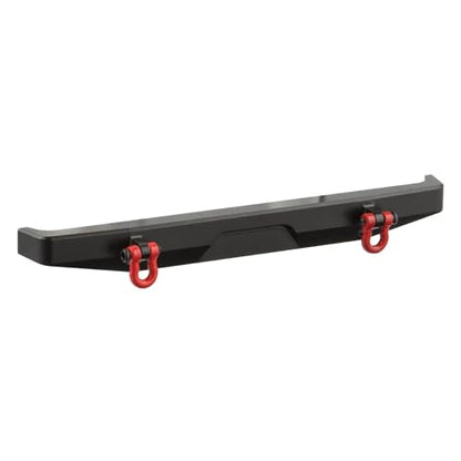RC Bumper For TRX4M K10 1/18 Aluminum Front Rear Bumper With Tow Trailer Hook RC Crawler Car Upgrade Parts Accessories(Rear) - color: Rear