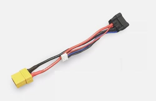 1 Pcs RC Lipo Battery Bullet Connector Cable Adapter for Traxxas XT60 4S/3S/2S (2S)