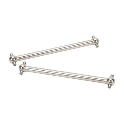RC car Components Compatible with Losi for LMT LOS242049 LOS04027 LOS04021 LOS04024 1/8 RC Car Parts Steel Rear Dogbones Drive Shaft 5x87mm(Silver) - color: Silver