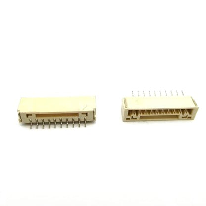 10Pairs Micro JST GH 10Pin 1.25mm Male Female Connector, GH1.25 Terminal Connector Wire Cable 15cm 28AWG - size: 10Pin