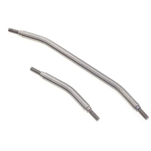Stainless Steel Steering Tie Rod Linkage Rod Set RC Upgraded Parts for REDCAT GEN8 RC Car - color: Linkage Rod