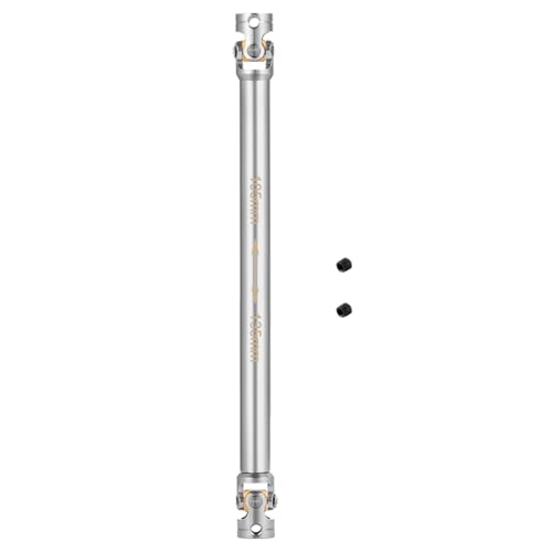 RC-Hub 1Pcs Metal RC Driveshafts for 1:14 Tamiya Trailer Tractor Truck | 45-50/47-57/55-67/60-80/70-90/110-260mm Drive Shaf,RC Car Upgrade Parts - size: 105-135mm