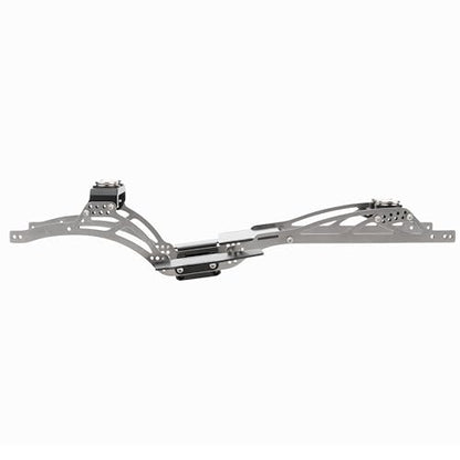MEUS RACING SCX24 LCG Chassis TC4 Titanium Frame for Axial SCX24 1/24 RC Crawler Upgrades (Dead90) - color: Dead90