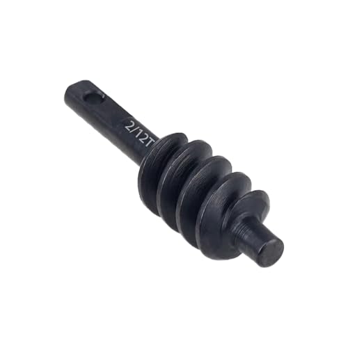 DJX 2/12T Axle Worm Gear Upgrades Part for 1/30 Axial SCX30 Jeep Wrangler JLU Bronco (12T) - size: 2/12T