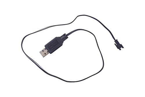 AA 4.8V 2800mah SM-2P Plug Rechargeable Battery with USB Charging Cable for Electric Toys Robot RC Boat 1/28 Stunt RC car C128 1/28 NB2801 NB2802 NB2803 Double-Sided Tumbling Spin Stunt Car