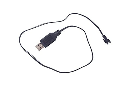 AA 4.8V 2800mah SM-2P Plug Rechargeable Battery with USB Charging Cable for Electric Toys Robot RC Boat 1/28 Stunt RC car C128 1/28 NB2801 NB2802 NB2803 Double-Sided Tumbling Spin Stunt Car