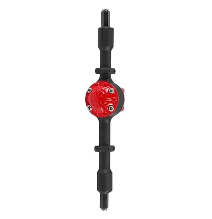 RC Vehicle Axles Compatible with WPL D12 B14 B24 B16 B36 C14 C24 C34 C44 RC Car Axles Set1 Set Metal Rear Bridge Axle with Steel Gear RC Car Upgrade Parts