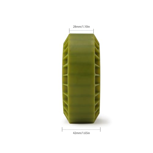 1.9 Inch Silicone Rubber Insert Foam Fit for 118-122mm 4.75" OD 1.9" Wheel Tires Inserts for 1/10 RC Crawler Accessories (Green) - color: Green