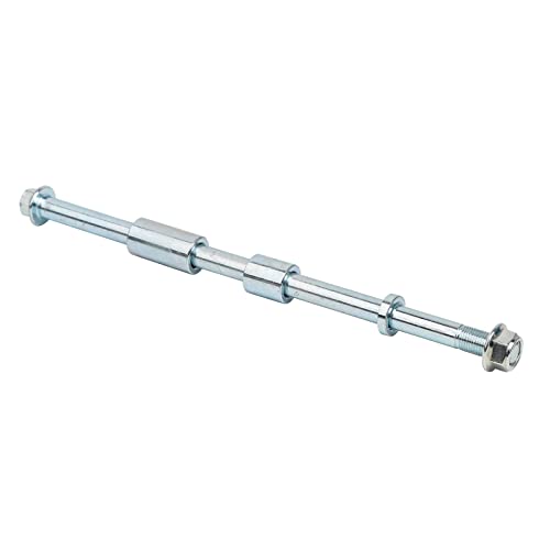 Mokuo 12mm 310mm Front Rear Axle with Bushing 5mm 22mm 38mm Fit for Pit Dirt Bike Moped Scooter QUAD ATV Mini Bike Parts - size: 12-310