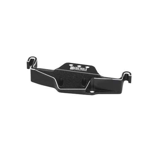 Hobby Details Aluminum Rear Axle Gear Box Skid Link Wheel Upgrade Set for 1/30 Axial SCX30 Jeep Wrangler RC Cars, Black and Gold (Battery Tray) - color: Battery Tray