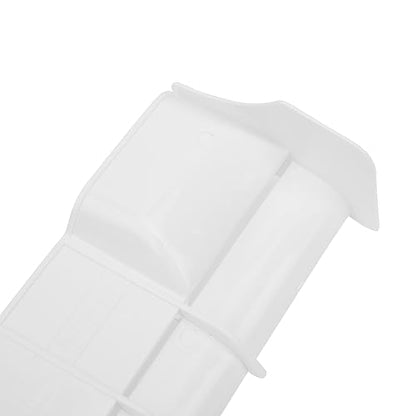 RC Force Rear Spoiler High-Down Force Body Wing Tail Compatible with HPI HSP Redcat 1/8 RC Off Road Short Truck Buggy Car Truck (White) - color: White