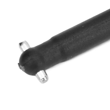 Horoper Steel Drive Shaft & Wheel Stub Axle, Rear CVD Drive Shaft Dogbone Set Steel Construction Efficient for SCY16101 16102 16103 16201 1/16 RC Car