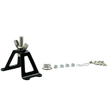 Metal Spare Tire Rack,RC Rear Spare Tyre Tire Bracket Wheel Holder Carrier Decoration Accessories Compatible with Axial SCX10 D90 Tamiya CC01 Wrangler Tra-xxas TRX4 1/10 RC Crawler Car