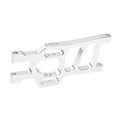 Metal Front Lower Suspension Arm Upgrade Part 08005 Compatible with Redcat Racing HSP 94111 1/10 RC Car Truck (Silver) - color: Silver