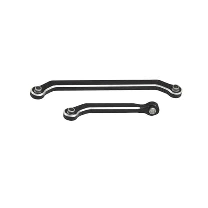 Hobby Details Aluminum Rear Axle Gear Box Skid Link Wheel Upgrade Set for 1/30 Axial SCX30 Jeep Wrangler RC Cars, Black and Gold (Steering Link) - color: Steering Link