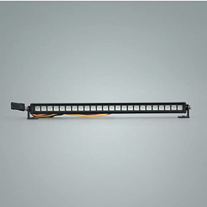 RC Repair Tool 155mm RC Car Roof Lamp Colorful Waterproof 24 L-E-D Light Bar for 1/10 RC Crawler Axial SCX10 II 90046 D90 TF2 JK for Rubicon Body